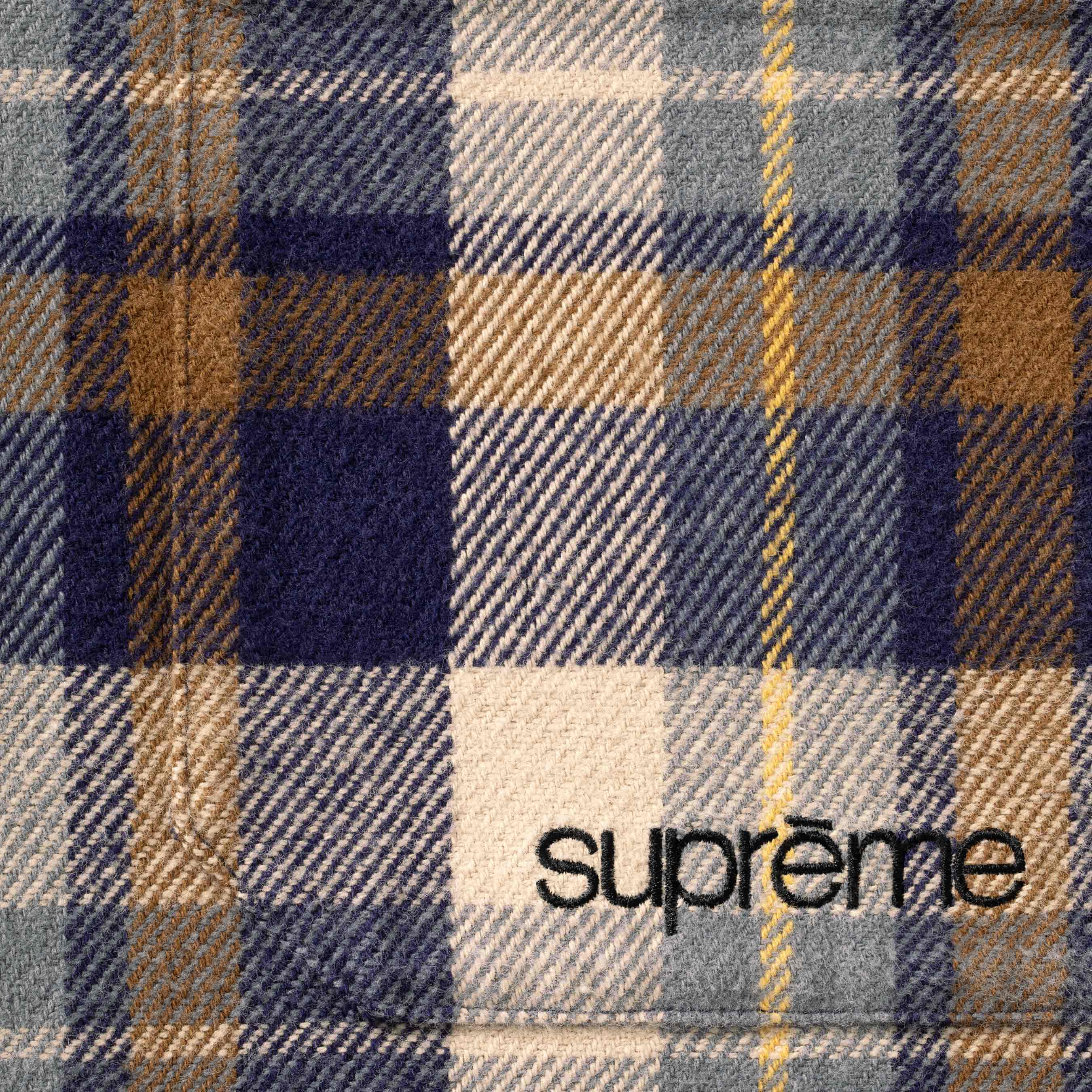 Hooded Flannel Shirt view 4